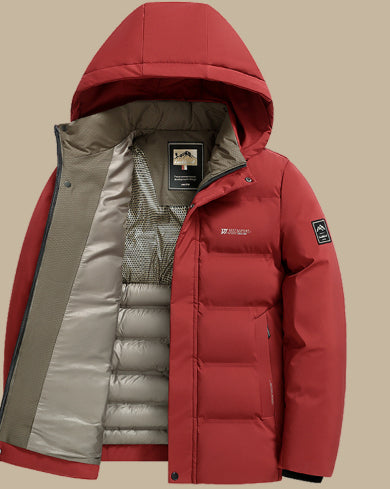 HeatLock Fleece Down Winter Jacket