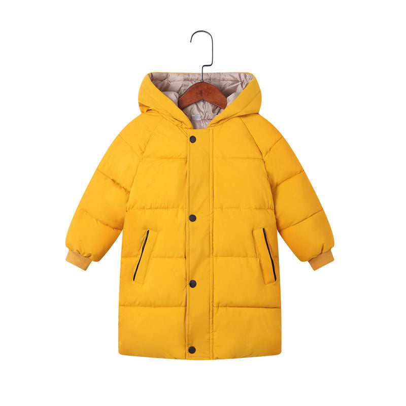 Fashion Children's Cotton Wadded Jacket Thick Coat