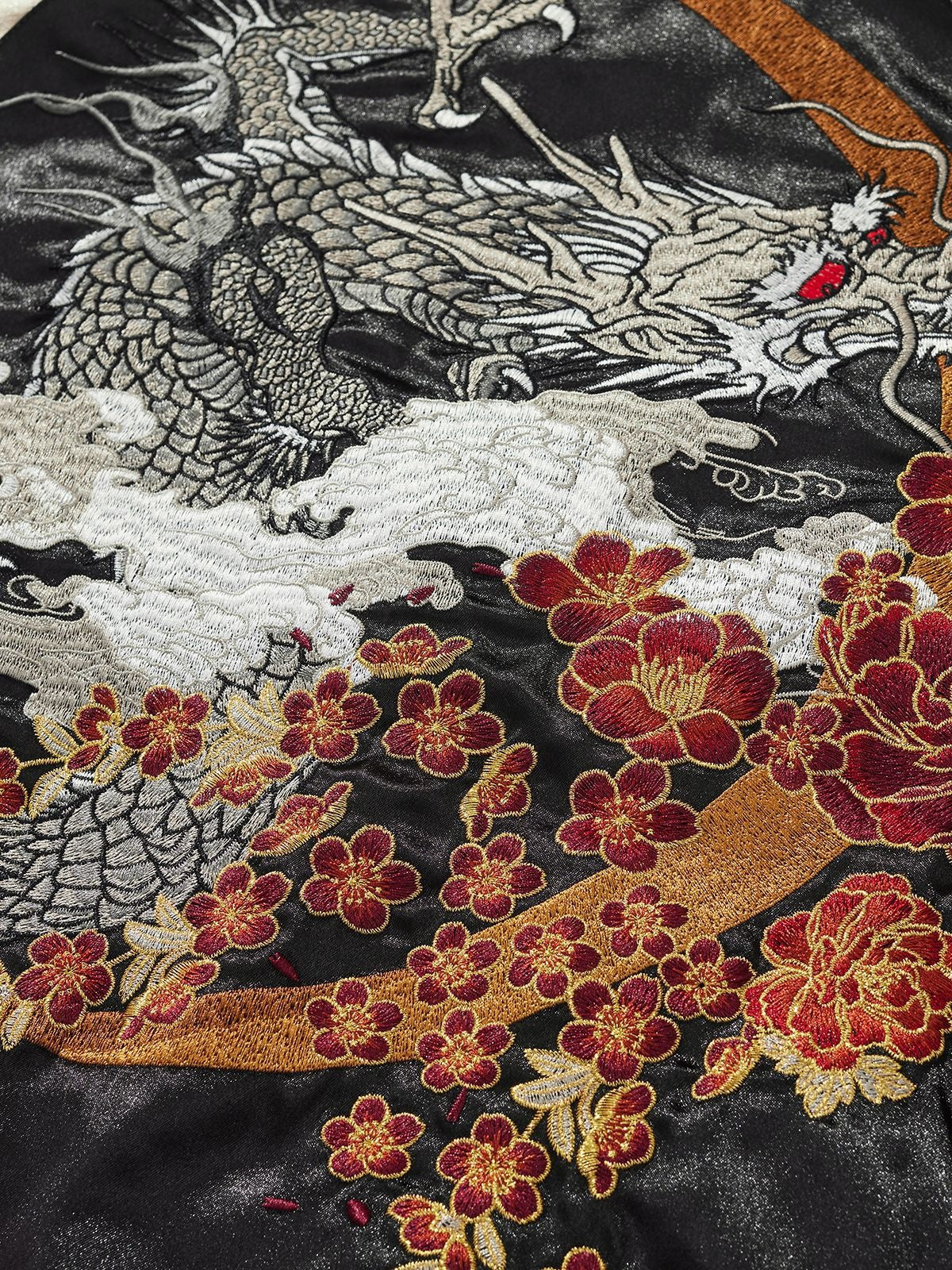 Men’s Oriental Style Embroidered Jacket – Relaxed Fit Design