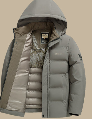 HeatLock Fleece Down Winter Jacket