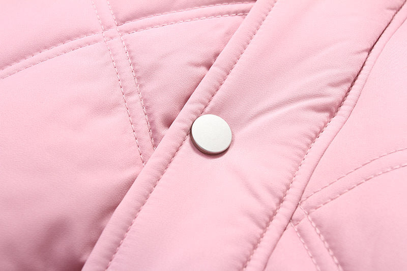 Fleece And Thickening Children's Hooded And Gloved Jumpsuit