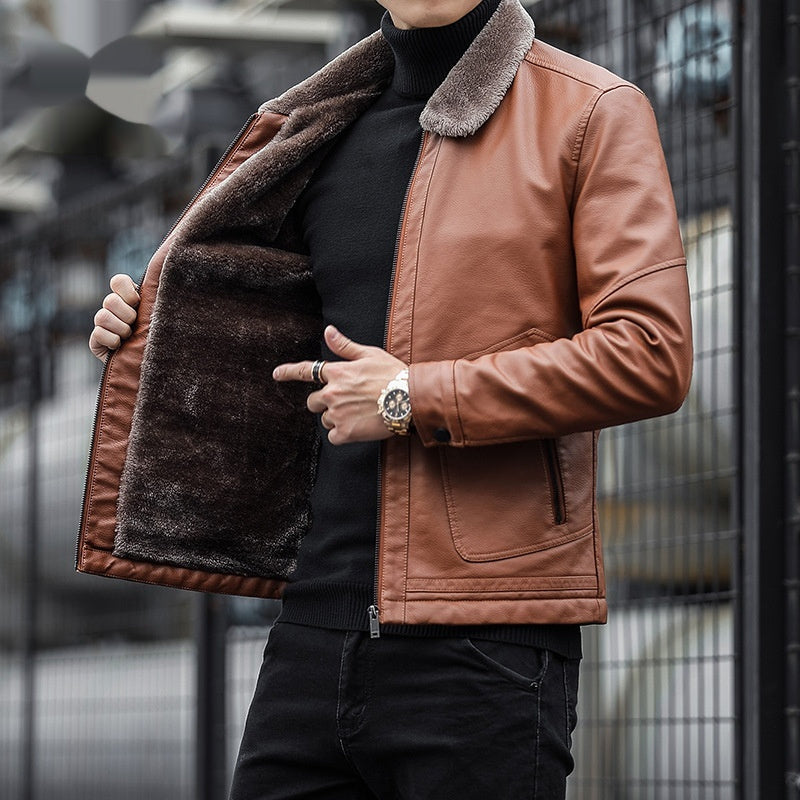 Men’s Insulated Thermal Jacket – Casual Winter Outerwear